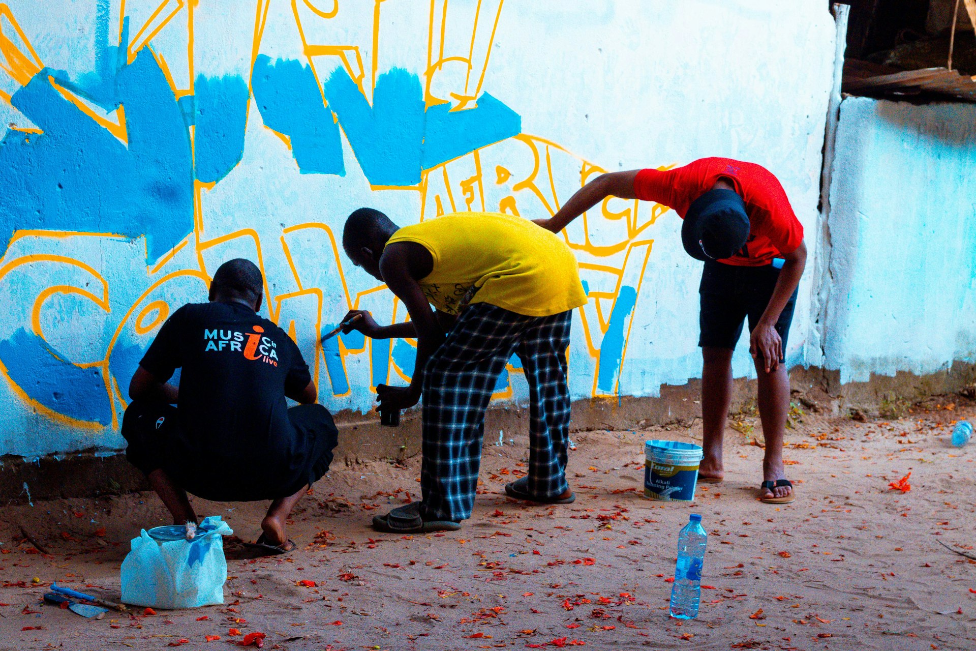 A group of men standing next to each other
